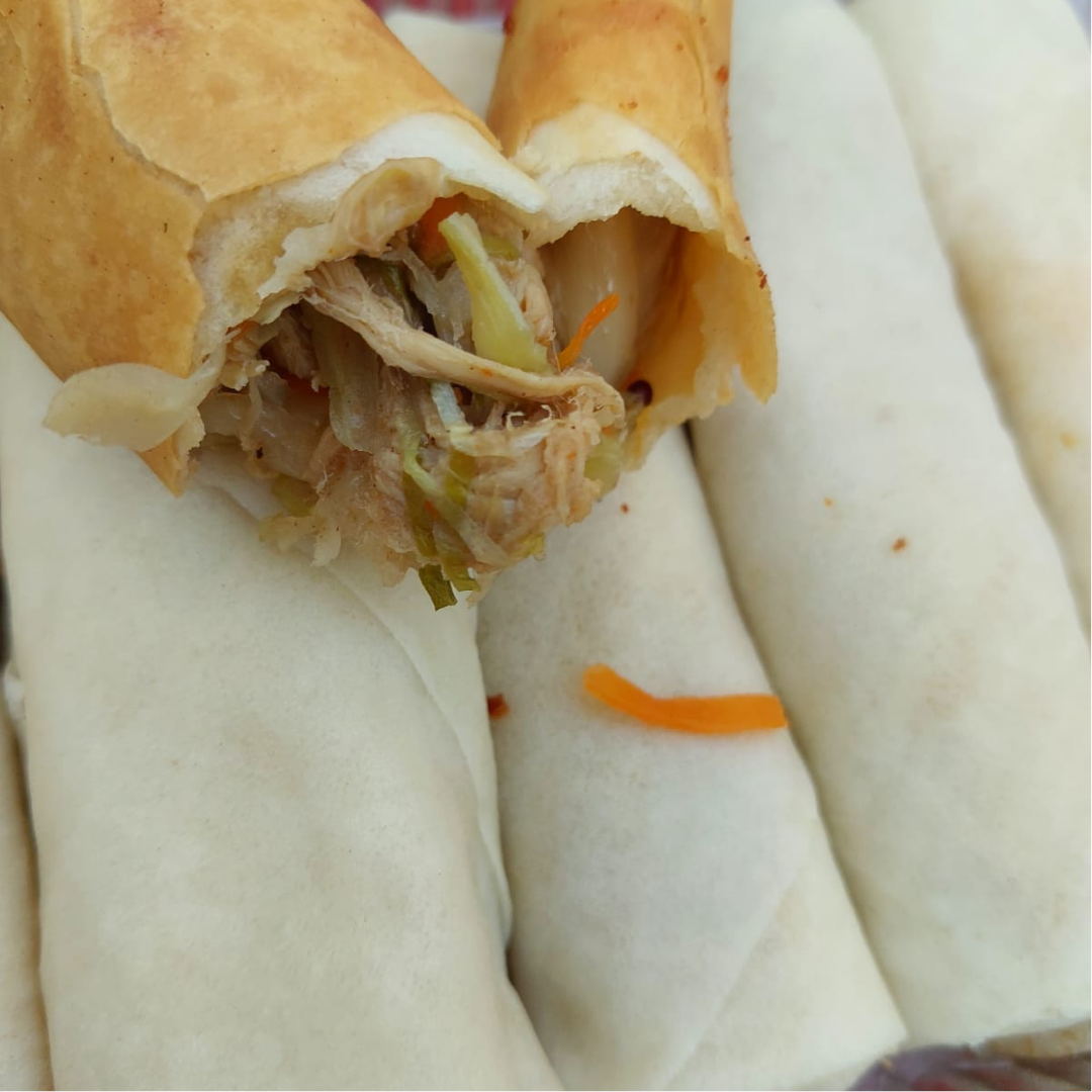 চিকেন-ভেজিটেবল রোল (Chicken Vegetable Roll)