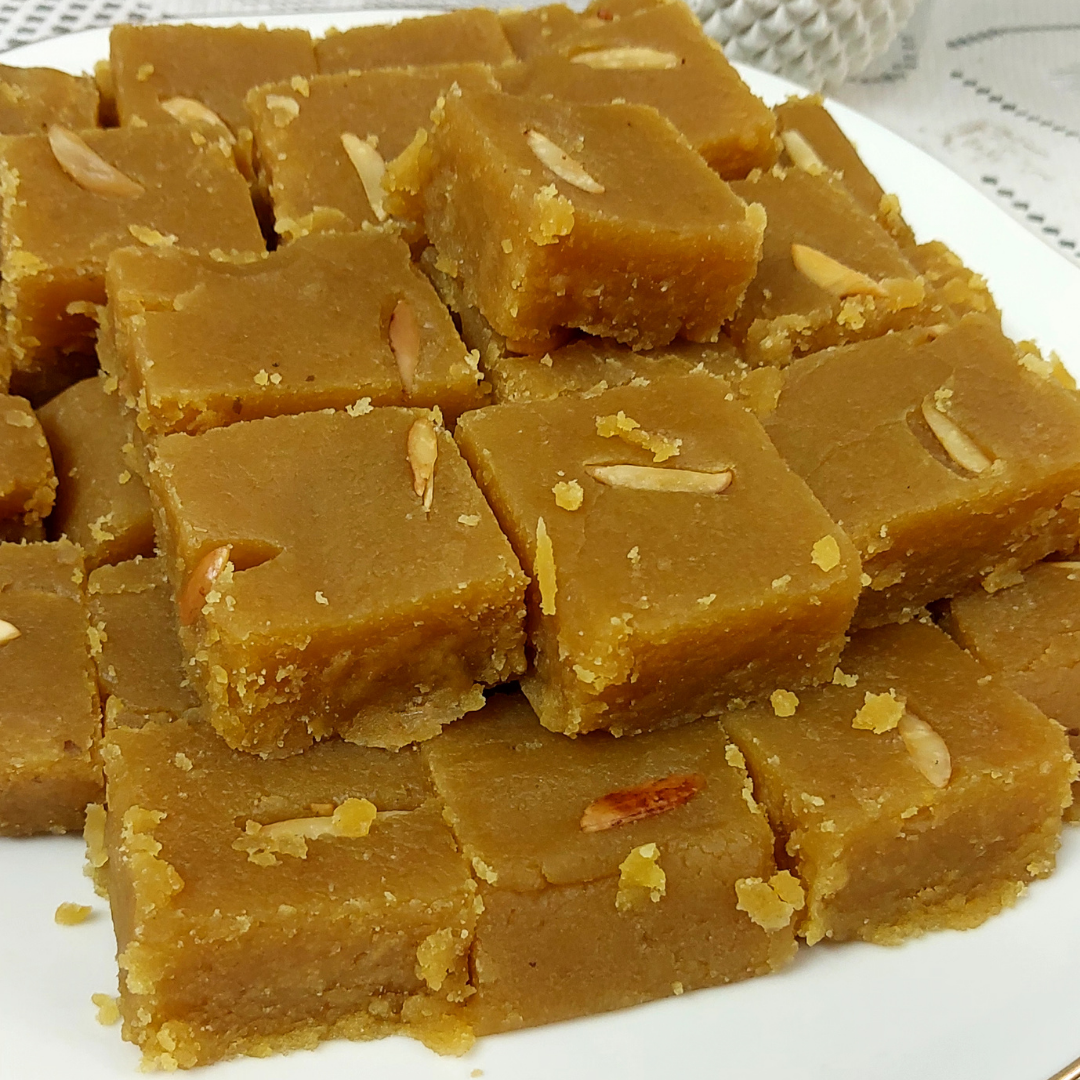 স্পেশাল বুটের বরফি (Buter Borfi)